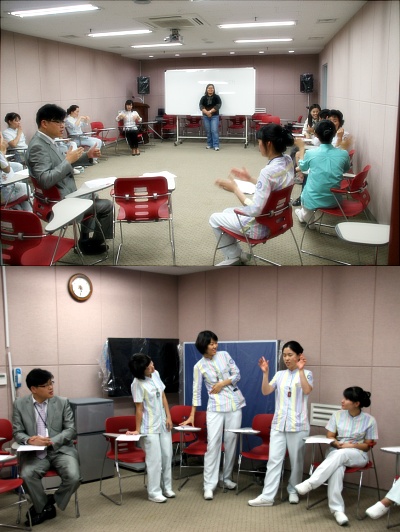 2008 서울시장애인치과병원 수화교육 실시